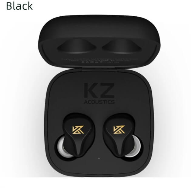 Original KZ Z1 TWS True Wireless 5.0 Bluetooth Earphones - black
