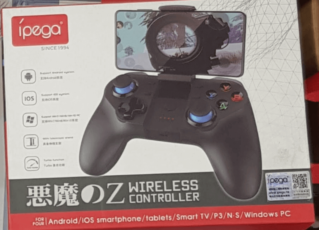 Original iPega 9129 Demon Z Wireless Game Controller Original iPega 9129 Demon Z Wireless Game Controller
