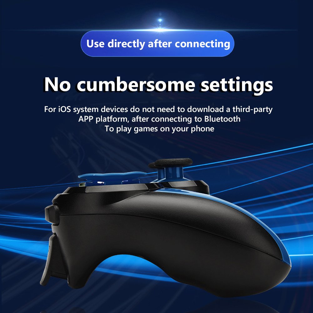 Original S9 Wireless Bluetooth Game Controller Gaming Gamepad for iOS Android Phone PC Original S9 Wireless Bluetooth Game Controller Gaming Gamepad for iOS Android Phone PC