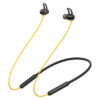 Original realme Buds Wireless RMA108 Bluetooth 5.0 Magnetic Connection Bass Driver Headset Yellow Color Neckband