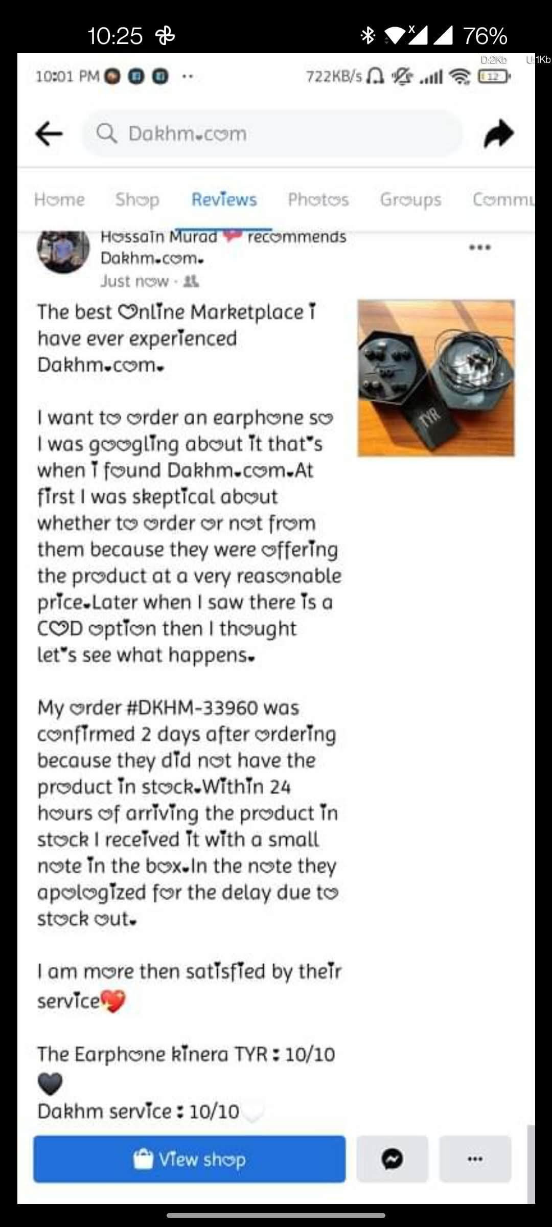 Original Kinera TYR 6mm Micro Dynamic Driver Earphones Original Kinera TYR 6mm Micro Dynamic Driver Earphones