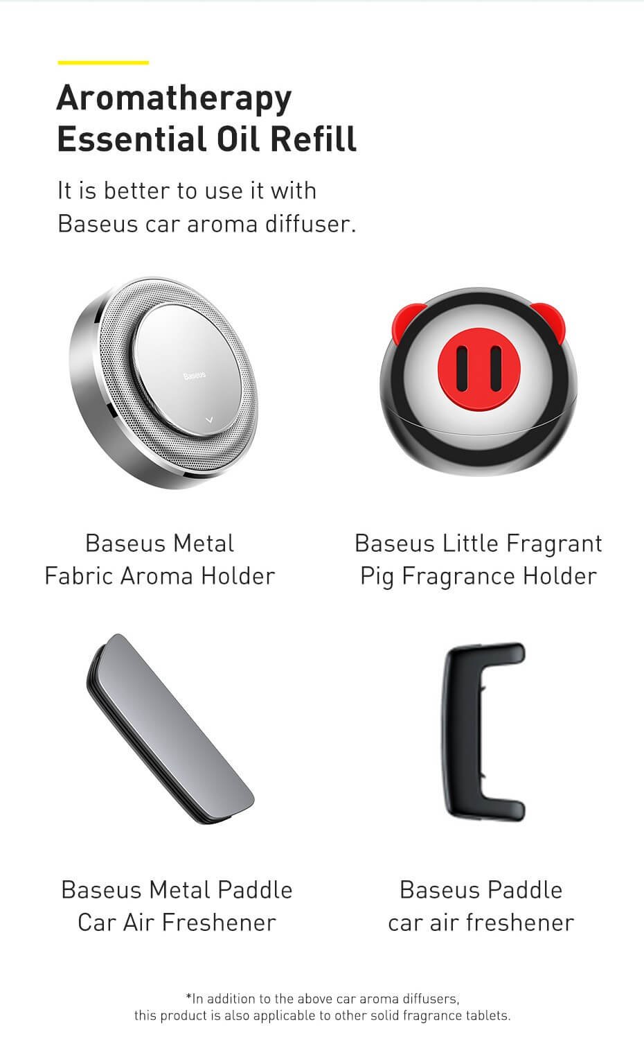 Original Baseus Essential oil Cologne*1 osmanthus *1 ocean *1 Black CRJY01-01 Original Baseus Essential oil Cologne*1 osmanthus *1 ocean *1 Black CRJY01-01