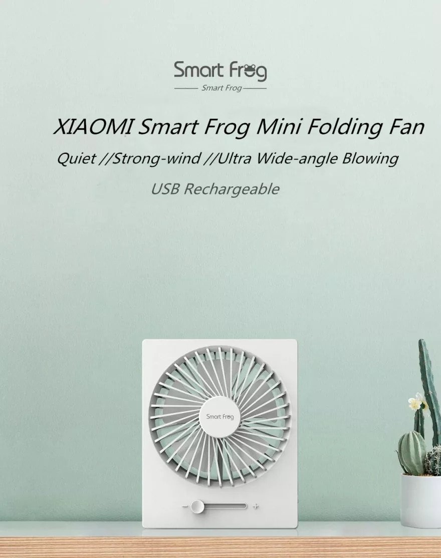Xiaomi SmartFrog Portable Foldable USB Desktop Fan 4