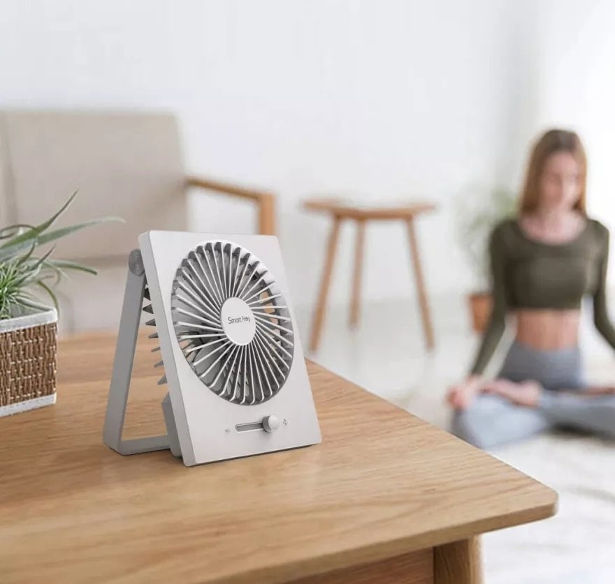 Xiaomi SmartFrog Portable Foldable USB Desktop Fan 5