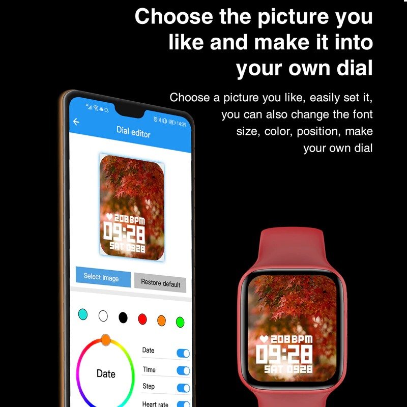 Original HW22 Smartwatch Bluetooth Call Supported Fitness Watch Price