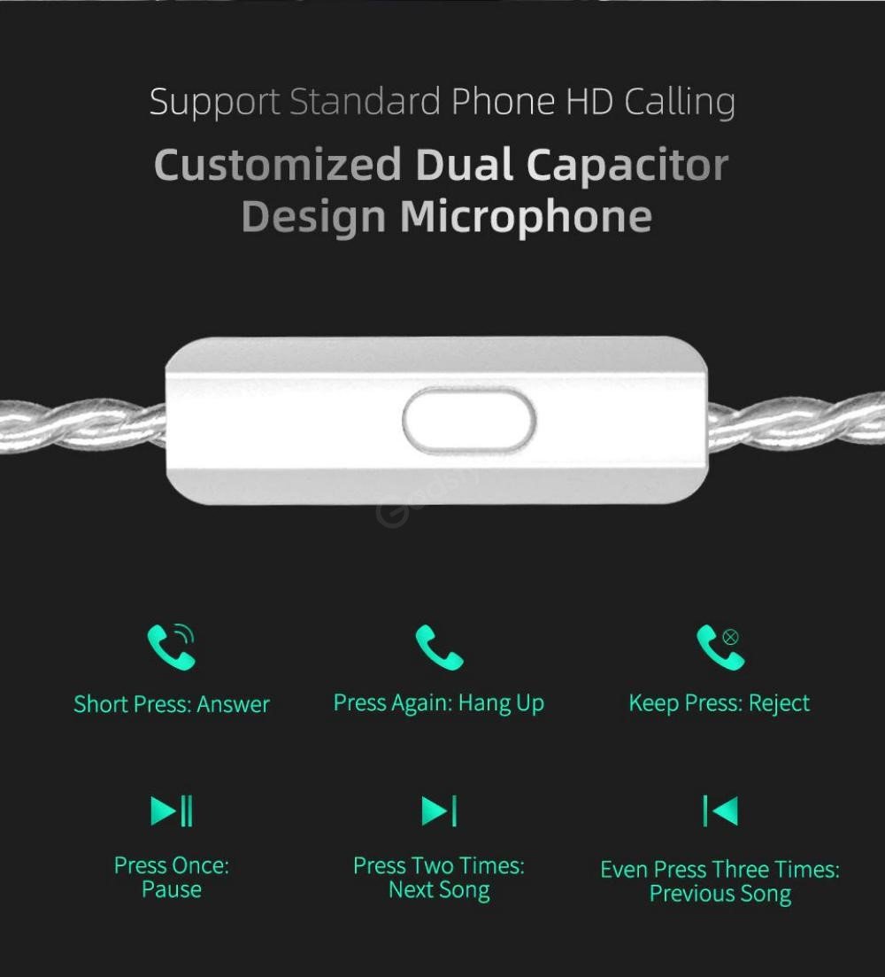 Kz Zst X Hybrid Driver In Ear Earphones (5)