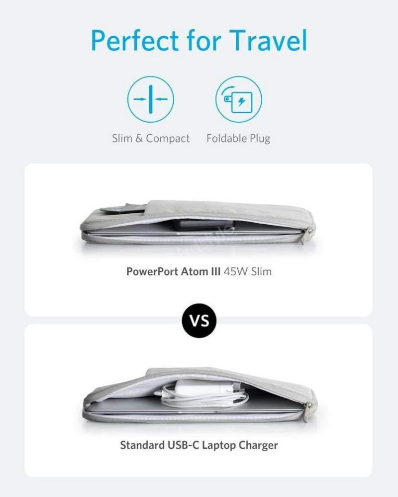 Anker 45w Usb C Ultra Slim Fast Charger (4)