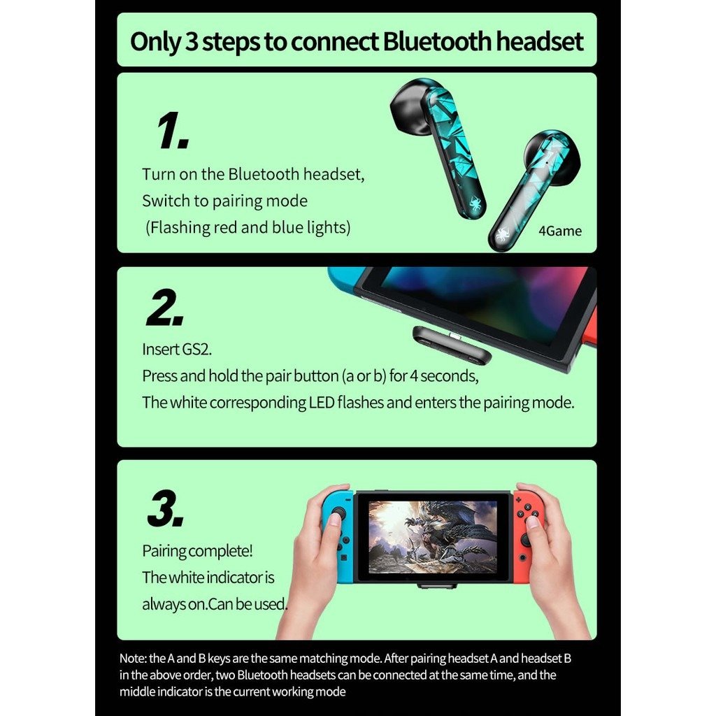 Original PLEXTONE GS2 Wireless Type-C USB Adapter Audio Transmitter Original PLEXTONE GS2 Wireless Type-C USB Adapter Audio Transmitter