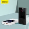 Original Baseus 20000mAh Super Mini Digital Display 22.5W Quick Charge Power Bank (PPMN-B01) – Black