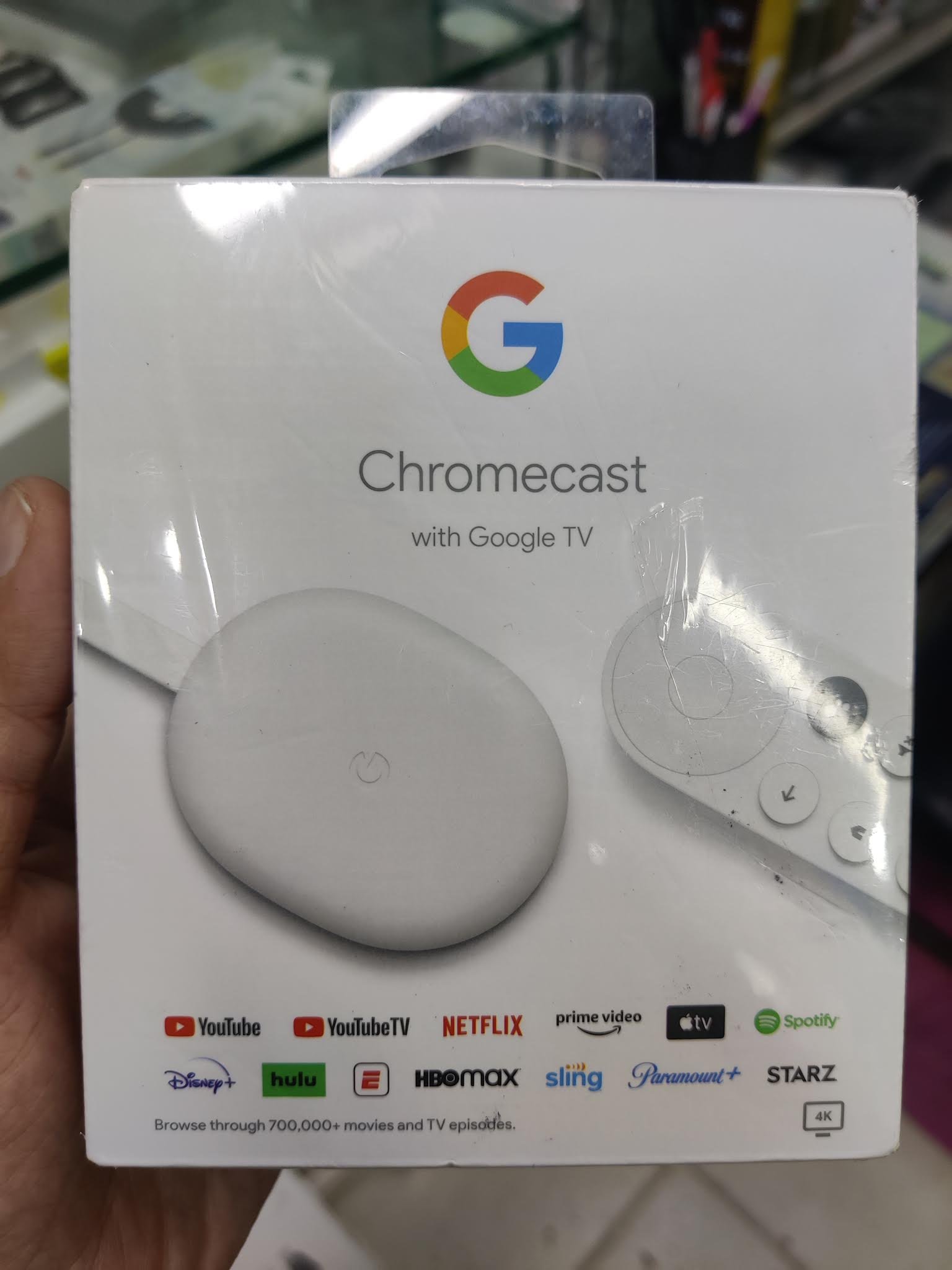 Original Google Chromecast with Google TV 4K HDR Original Google Chromecast with Google TV 4K HDR