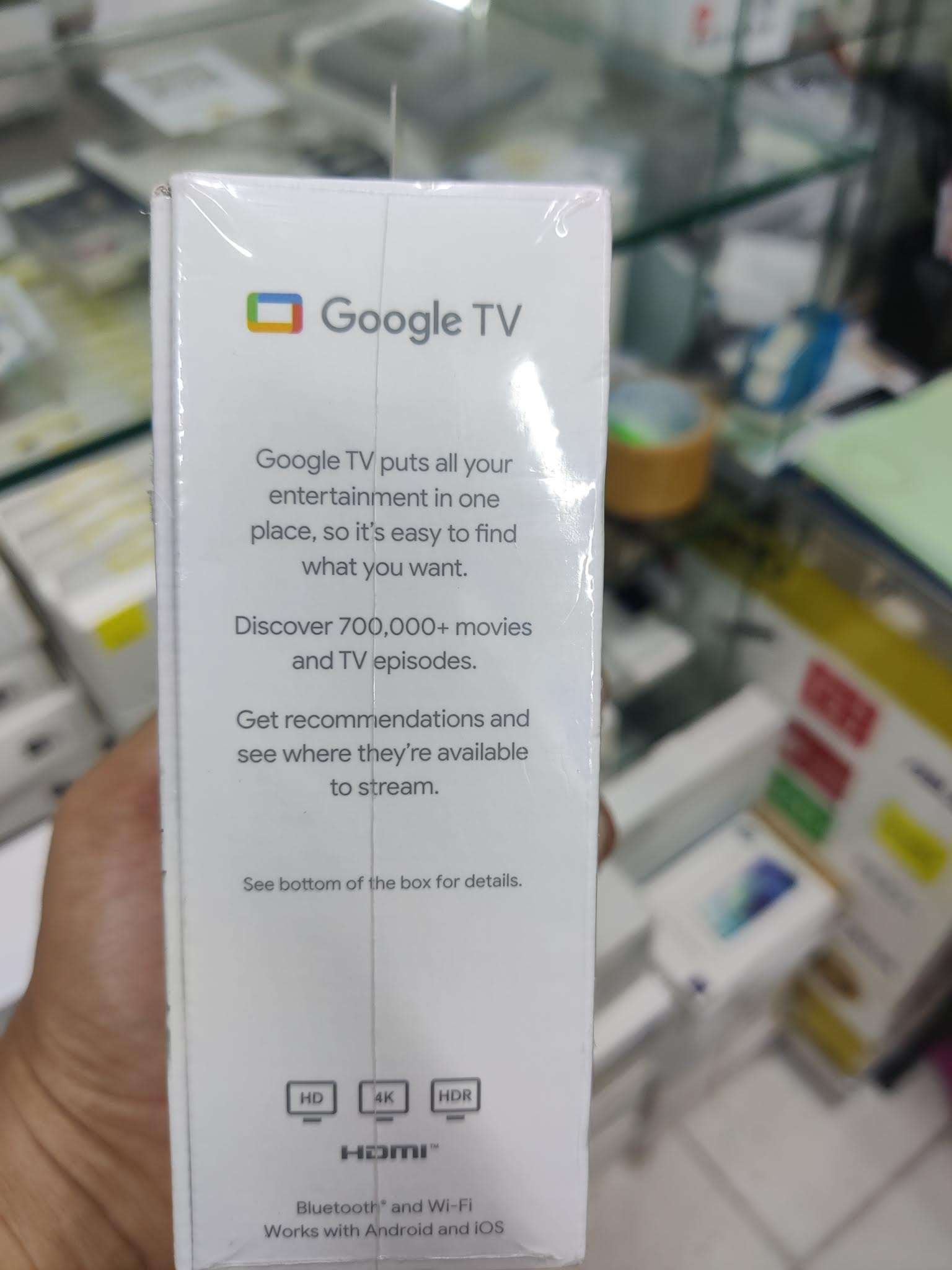Original Google Chromecast with Google TV 4K HDR Original Google Chromecast with Google TV 4K HDR