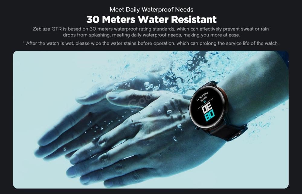 Zeblaze Gtr Curved Screen Smart Watch (2)