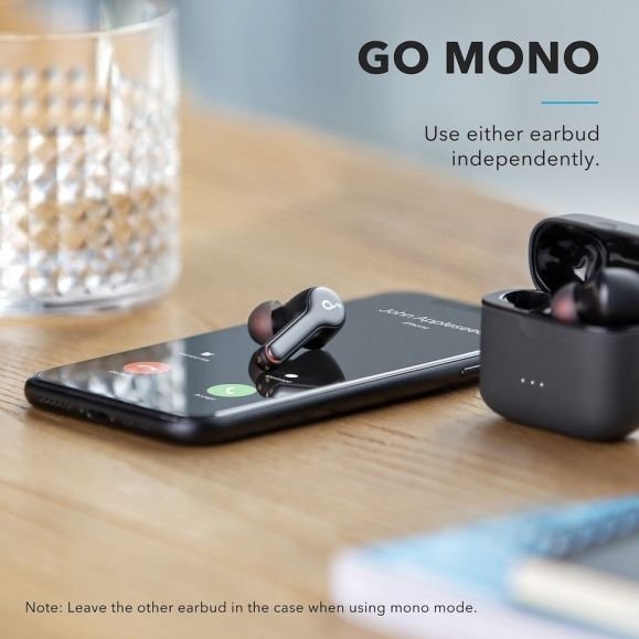 Original Anker Soundcore Liberty Air 2 TWS True Wireless Earbuds Soundcore Liberty Air 2 (Black)