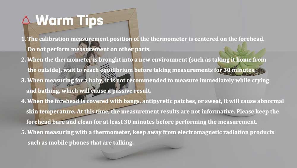 Original Xiaomi Mijia iHealth Infrared Thermometer Accurate Digital LED Display Thermometer Xiaomi-Mi-iHealth-LED-digital-infrared-f