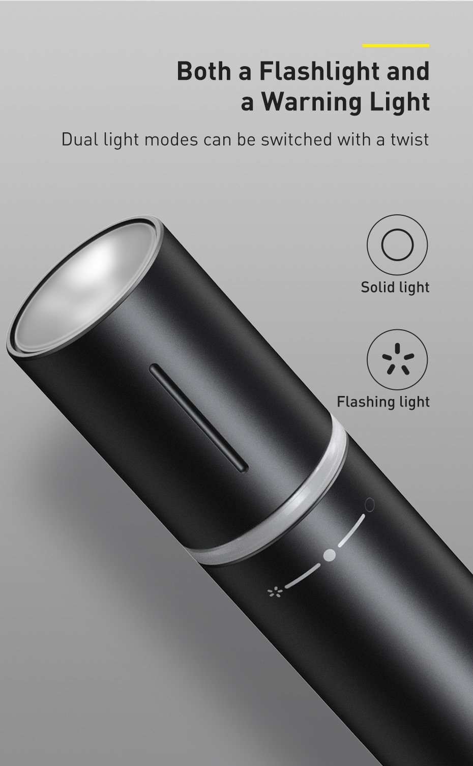 Baseus Savior Window Breaking Flashlight 8 Baseus Savior Window Breaking Flashlight 8