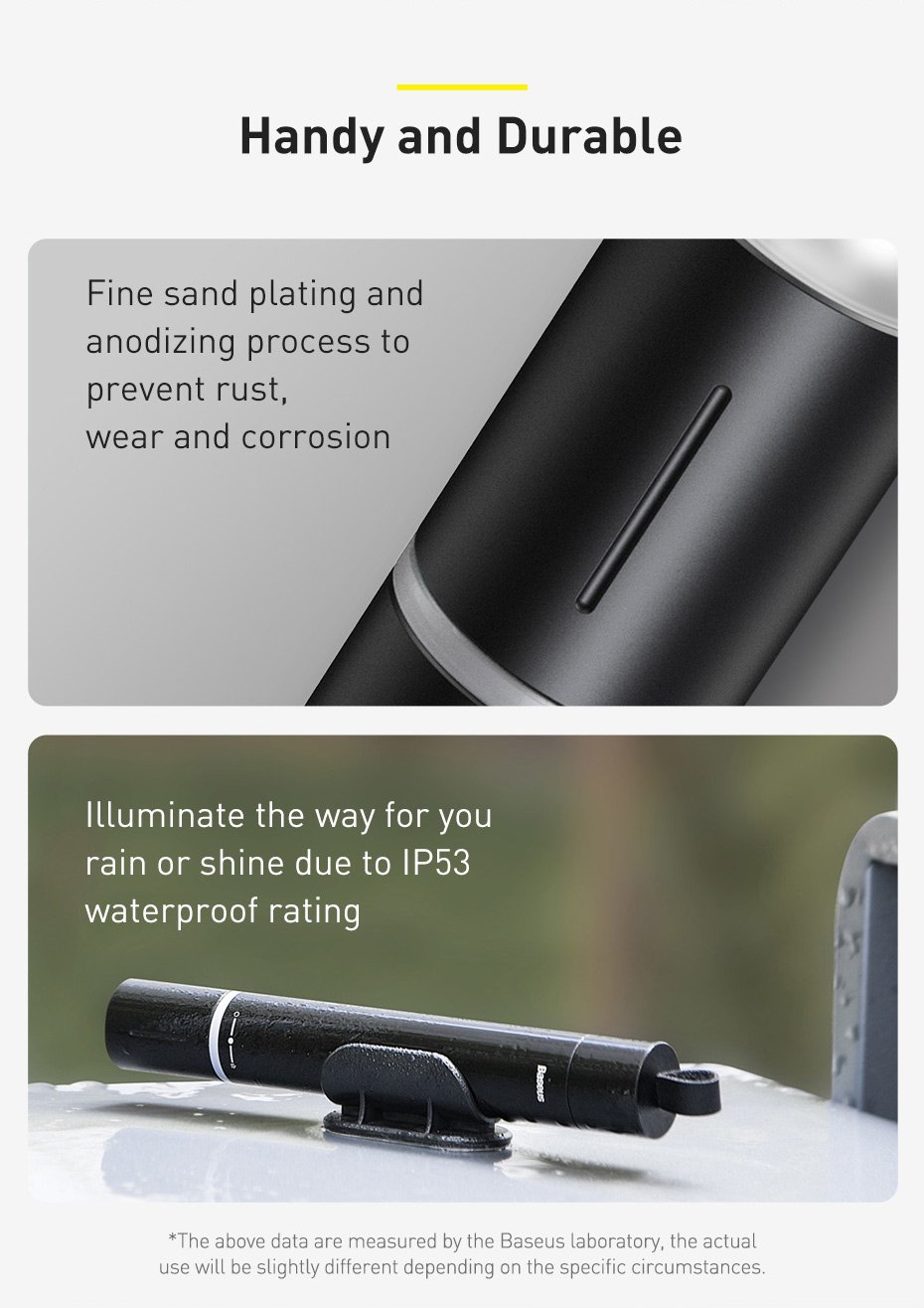 Baseus Savior Window Breaking Flashlight 12 Baseus Savior Window Breaking Flashlight 12