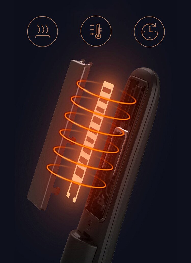 Original Xiaomi YueLi Wireless Mini Hair Straightener Wireless 2500mAh Battery Power Bank Original Xiaomi YueLi Wireless Mini Hair Straightener Wireless 2500mAh Battery Power Bank