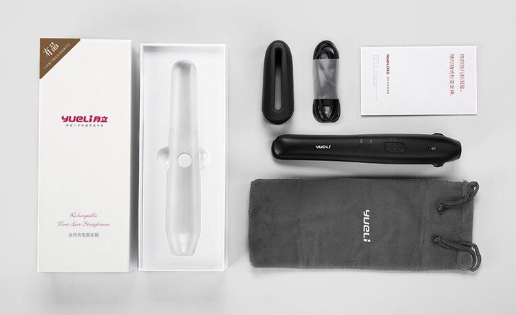 Original Xiaomi YueLi Wireless Mini Hair Straightener Wireless 2500mAh Battery Power Bank Original Xiaomi YueLi Wireless Mini Hair Straightener Wireless 2500mAh Battery Power Bank