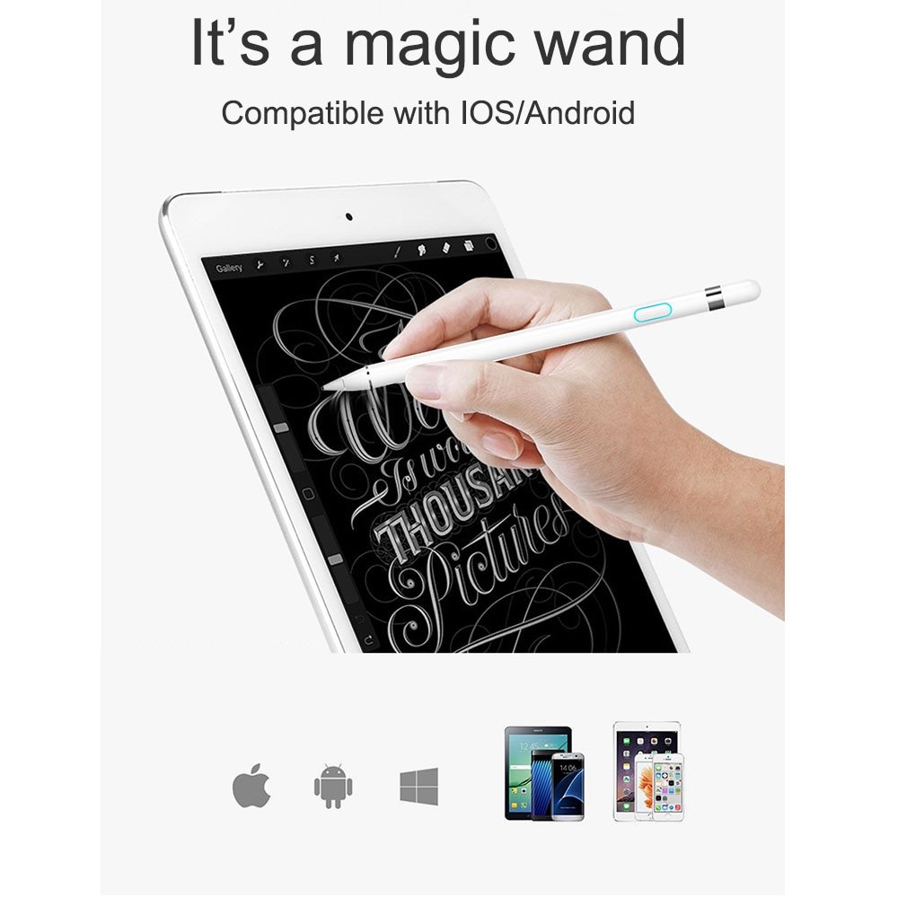 WIWU Picasso Active Stylus P339 Universal Capacitive Touch Screen Stylus Pen for iOS & Android 4 WIWU Picasso Active Stylus P339 Universal Capacitive Touch Screen Stylus Pen for iOS & Android 4
