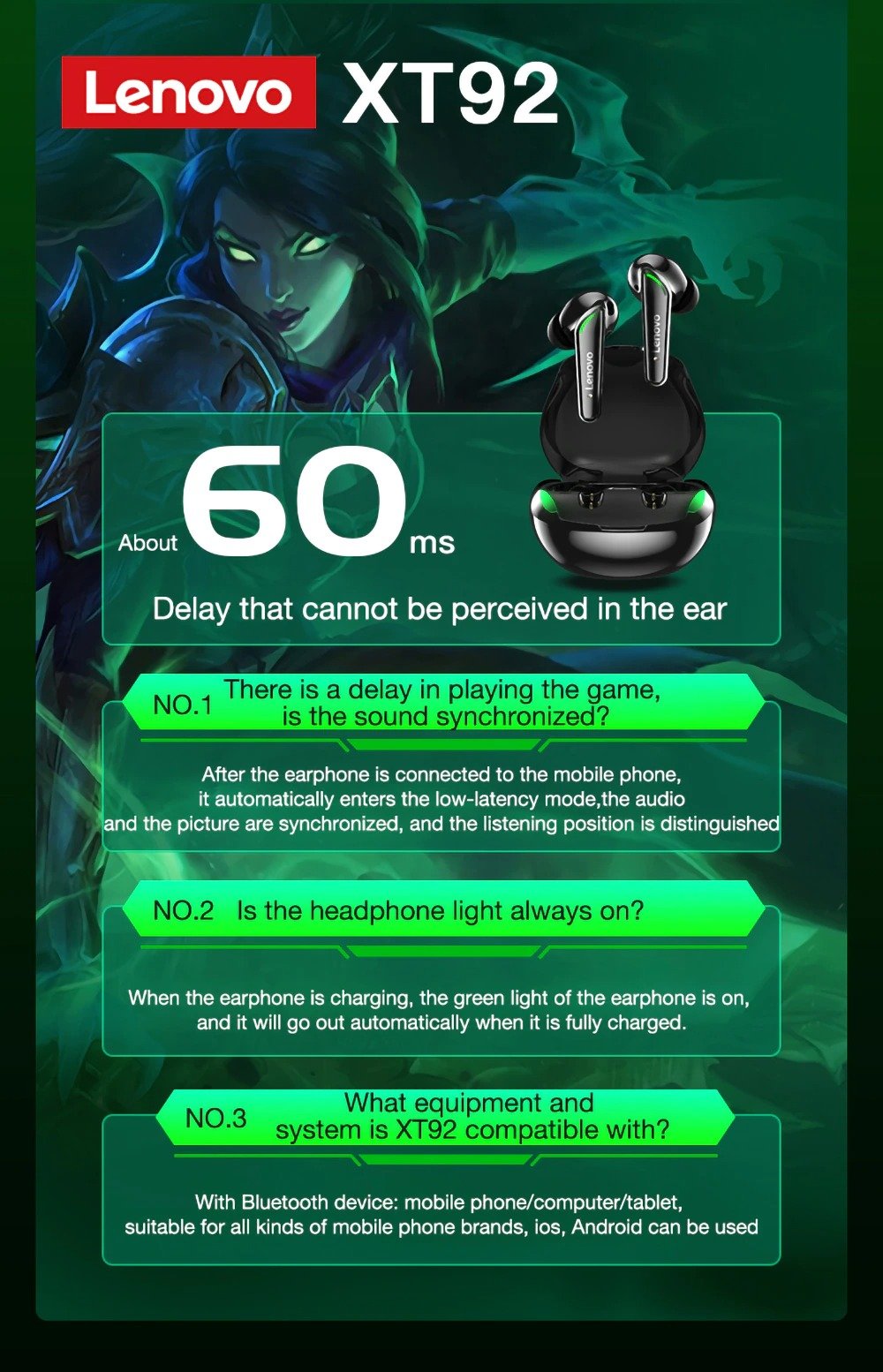 Lenovo XT92 Gaming Earphones 65ms Low Latency 1 H8fcb8873da1b4a23b5d077ba3b774e162