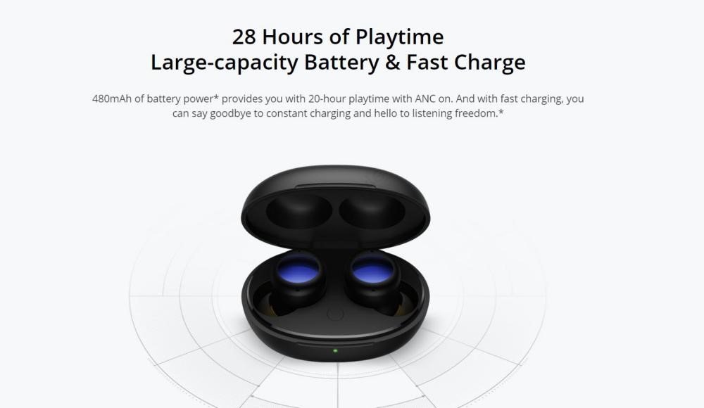 Original Realme Buds Air 2 Neo TWS Bluetooth Headphones Wireless Waterproof Noise Reduction Bluetooth 5.2 Realme Buds Air 2 Neo Anc Wireless Earbuds (6)