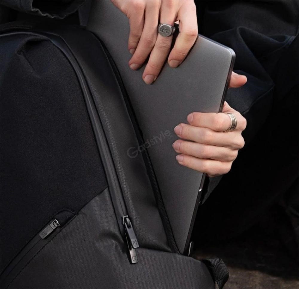 Oneplus Urban Traveler Backpack Charcoal Black (9)