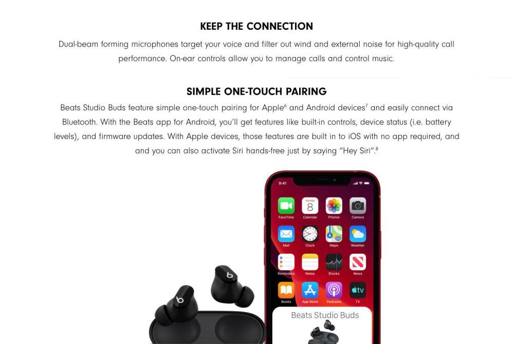 Beats Studio Buds True Wireless Noise Cancelling Earbuds (5)