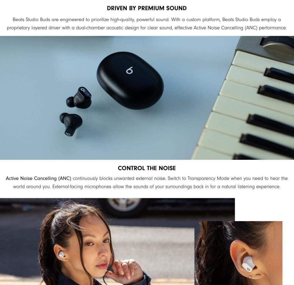 Beats Studio Buds True Wireless Noise Cancelling Earbuds (2)