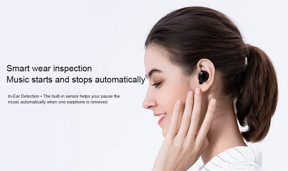 Original Xiaomi mi true wireless durable earbuds basic 2s Bluetooth 5.0 touch control TWS earphone gaming mode USB C headphone Xiaomi Mi True Wireless Earbuds Basic 2s (5)