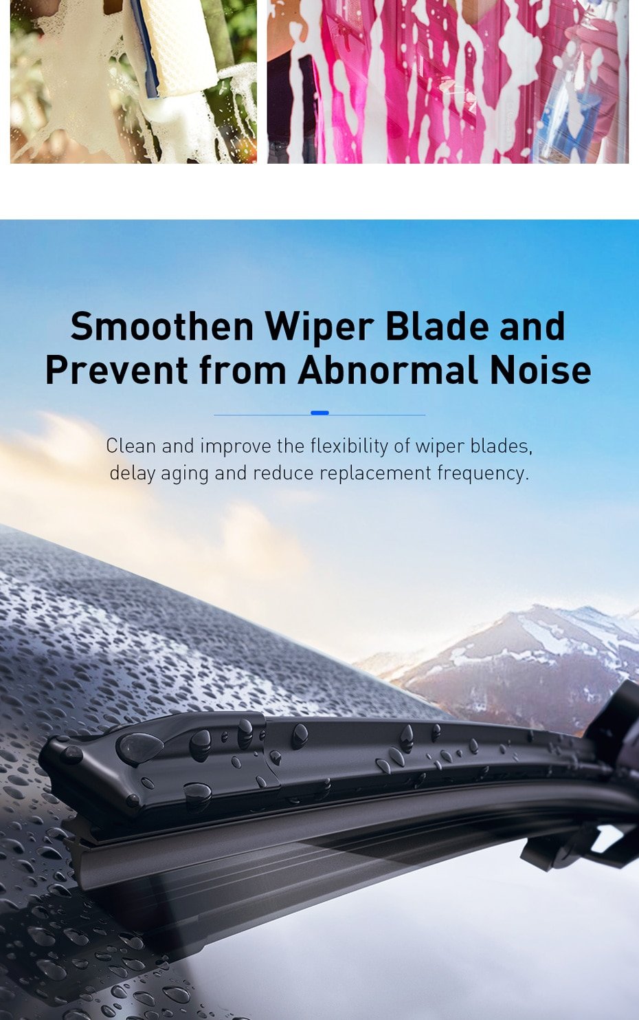 Original Baseus 12PCS Car Windshield Glass Solid Cleaner Solid Wiper Washer Auto Window Cleaning Fine Seminoma Wiper Car Accessories Original Baseus 12PCS Car Windshield Glass Solid Cleaner Solid Wiper Washer Auto Window Cleaning Fine Seminoma Wiper Car Accessories