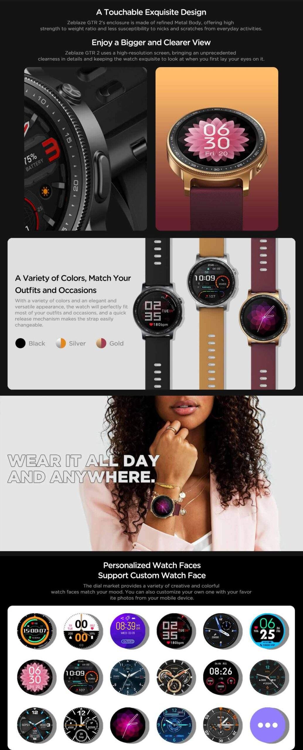 Zeblaze GTR 2 Smartwatch Zeblaze GTR 2 Smartwatch