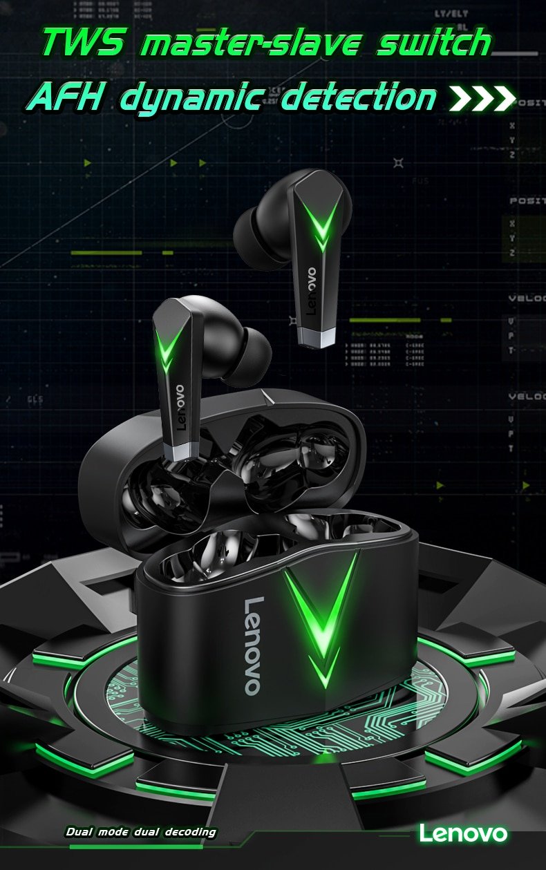 Original Lenovo LP6 TWS Earphone Wireless Bluetooth V5.0 Sport Headphones Gaming Headse:No-Delay, in-Ear Sports, Universal Apple Android Original Lenovo LP6 TWS Earphone Wireless Bluetooth V5.0 Sport Headphones Gaming Headse:No-Delay, in-Ear Sports, Universal Apple Android