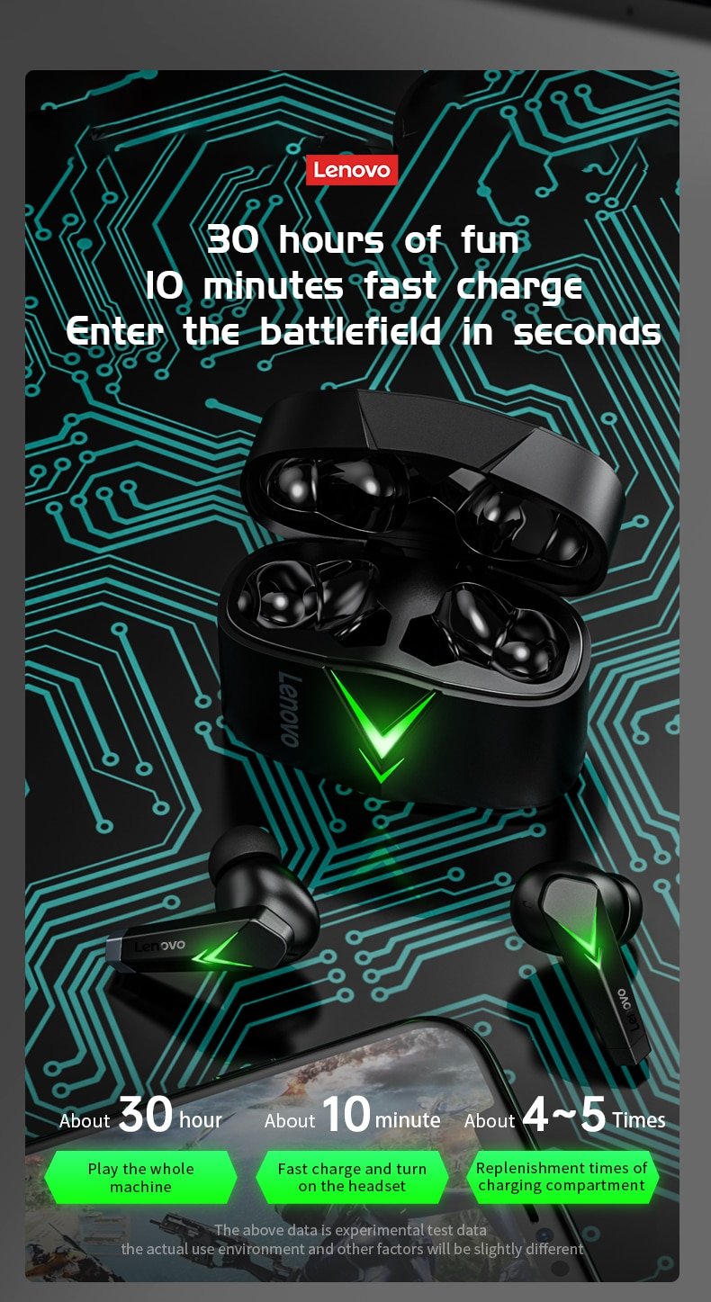 Original Lenovo LP6 TWS Earphone Wireless Bluetooth V5.0 Sport Headphones Gaming Headse:No-Delay, in-Ear Sports, Universal Apple Android Original Lenovo LP6 TWS Earphone Wireless Bluetooth V5.0 Sport Headphones Gaming Headse:No-Delay, in-Ear Sports, Universal Apple Android