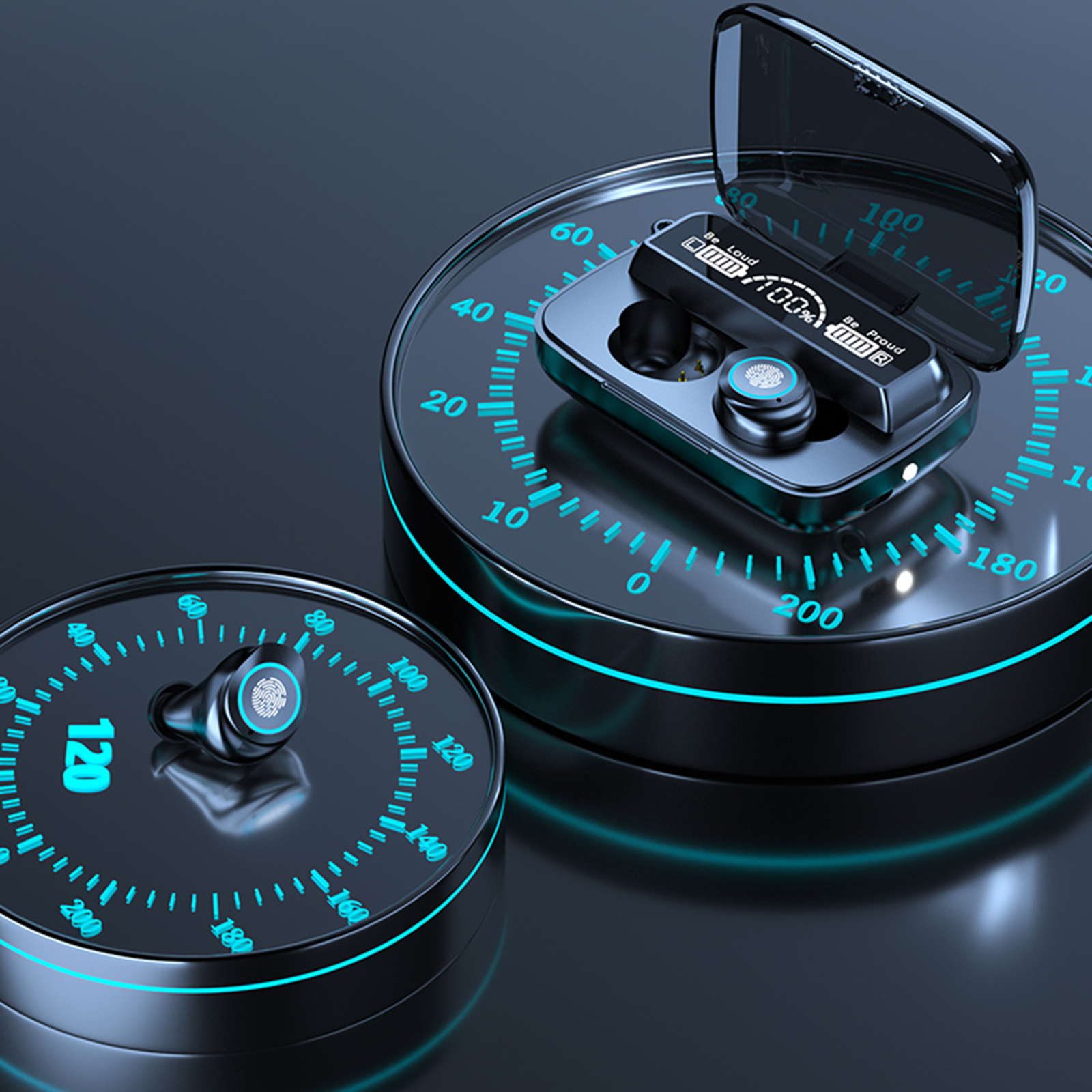 Original M17 TWS Waterproof Earbud Headsets Bluetooth 5.1 Wireless Earphones 9D HiFi Stereo Earbuds Breathing Light Headphones HD Mirror Charging Case (2000mAh) Gaming Headset With Flashlight for Outdoor Original M17 TWS Waterproof Earbud Headsets Bluetooth 5.1 Wireless Earphones 9D HiFi Stereo Earbuds Breathing Light Headphones HD Mirror Charging Case (2000mAh) Gaming Headset With Flashlight for Outdoor