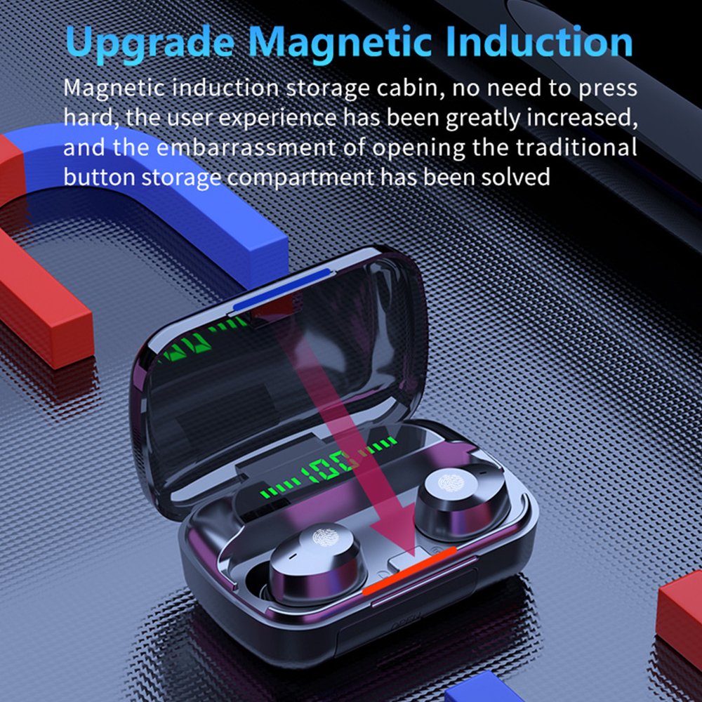 Original New Style M5 TWS Bluetooth Earbuds Touch Noise Reduction Earsets Binaural Call Wireless Headphones for IOS/Android Original New Style M5 TWS Bluetooth Earbuds Touch Noise Reduction Earsets Binaural Call Wireless Headphones for IOS/Android