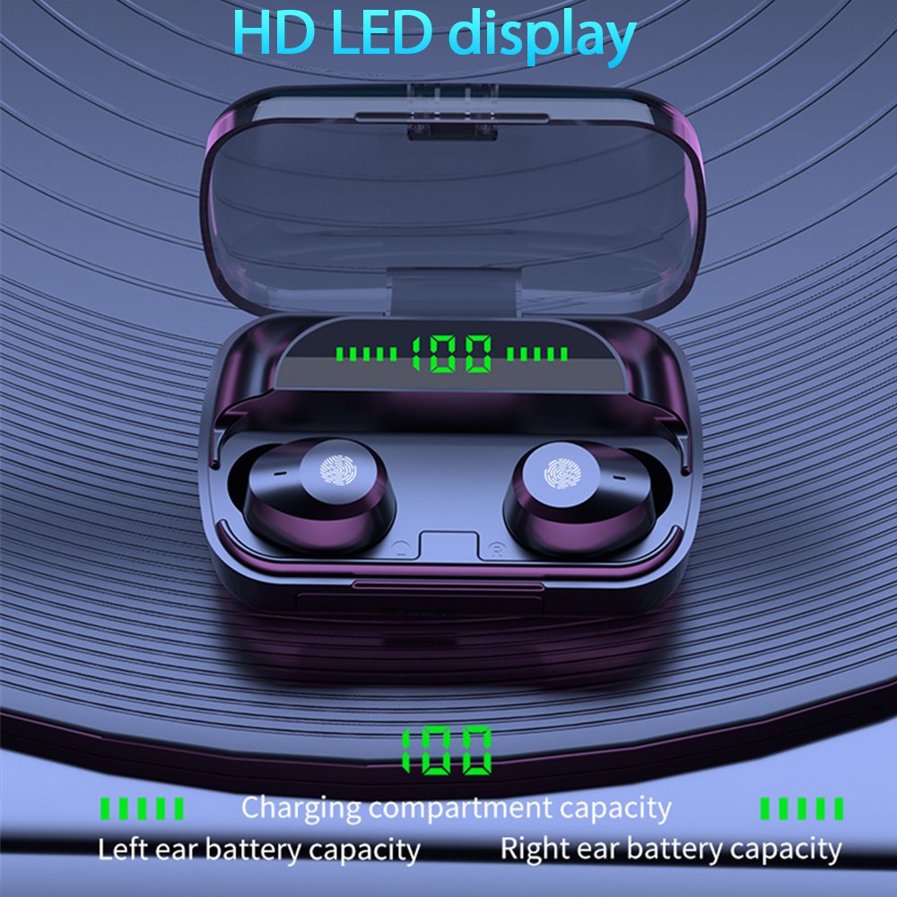 Original New Style M5 TWS Bluetooth Earbuds Touch Noise Reduction Earsets Binaural Call Wireless Headphones for IOS/Android Original New Style M5 TWS Bluetooth Earbuds Touch Noise Reduction Earsets Binaural Call Wireless Headphones for IOS/Android