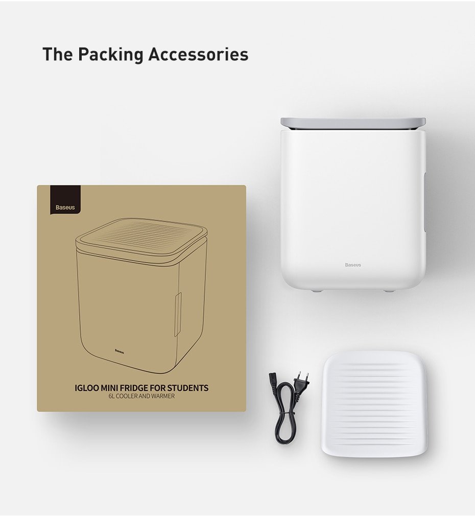 Original Baseus 6l Igloo Car Mini Refrigerator For Students Cooler And Warmer Refrigerator Home Use Summer Ice Box Fresh Fruit Freezer Mask Original Baseus 6l Igloo Car Mini Refrigerator For Students Cooler And Warmer Refrigerator Home Use Summer Ice Box Fresh Fruit Freezer Mask
