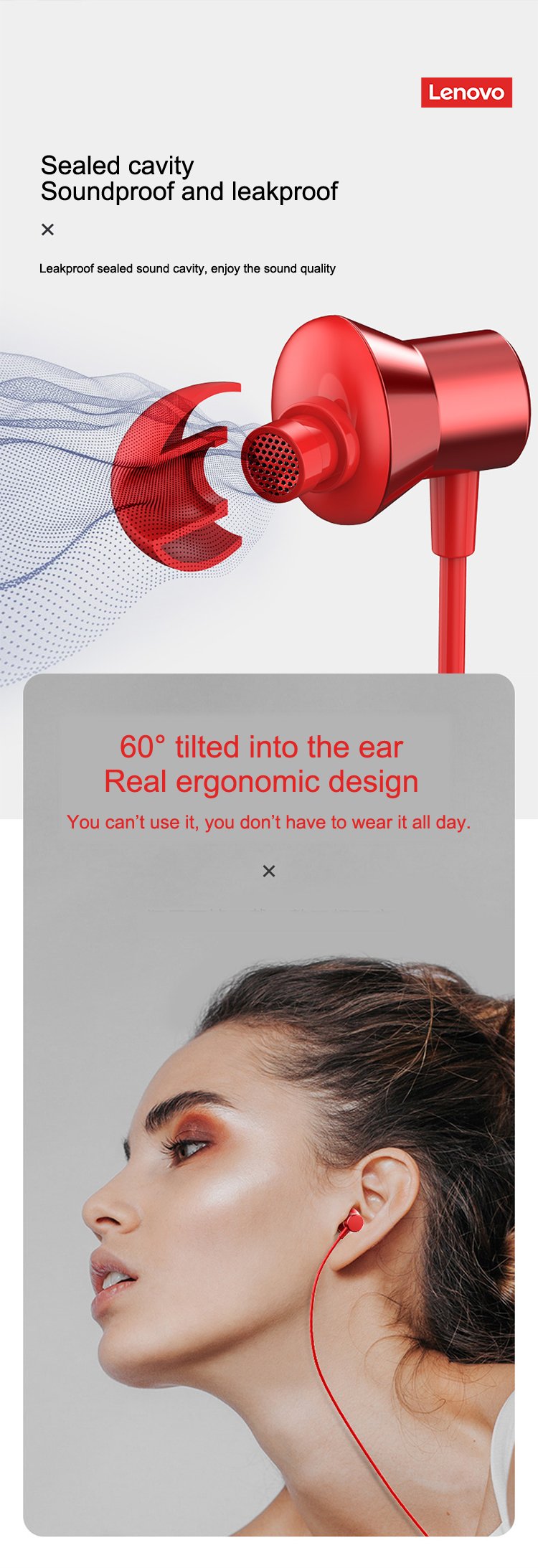 Original Lenovo HF130 Wired in Ear Earphone with Deep Base,10mm Dynamic Drivers,3.5mm Headphone with Mic Volume Control – (Black) Original Lenovo HF130 Wired in Ear Earphone with Deep Base,10mm Dynamic Drivers,3.5mm Headphone with Mic Volume Control – (Black)