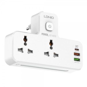 ldnio-power-strip-2-port-with-2-usb-and-1-usb-c-pd-qc30-eu