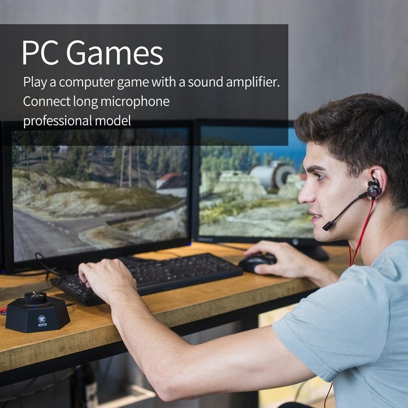 Original Plextone G50 & GameDSP QUAKE Vibration Gaming Earphones with Mic Noise Reduction Original Plextone G50 & GameDSP QUAKE Vibration Gaming Earphones with Mic Noise Reduction