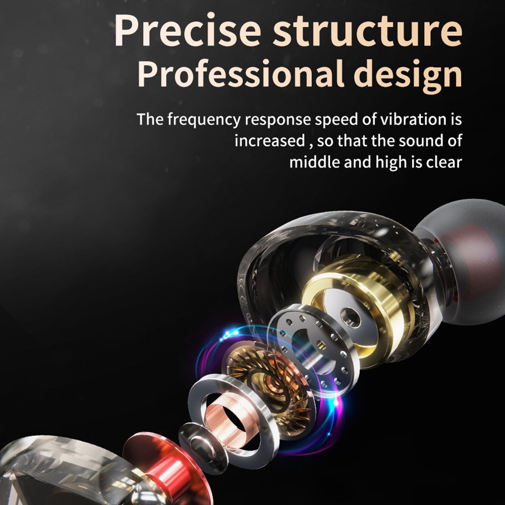 Original QKZ AK2 3.5mm In-ear Headphones Wired Stereo Earphone With Microphone Original QKZ AK2 3.5mm In-ear Headphones Wired Stereo Earphone With Microphone