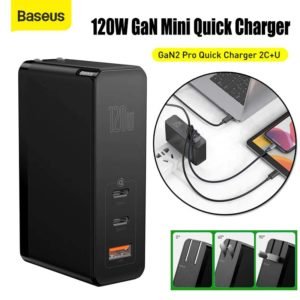 Home Baseus-120W-GaN-SiC-Charger-PD-Type-C-Fast-Charger