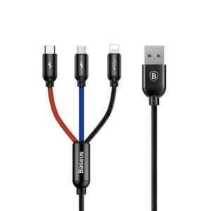 Baseus-Three-Primary-Colors-3-in-1-Cable-1.2M-1