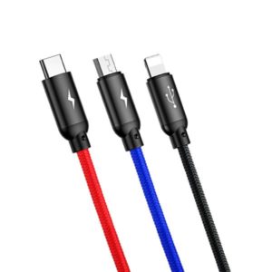 Baseus-Three-Primary-Colors-3-in-1-Cable-1.2M-2