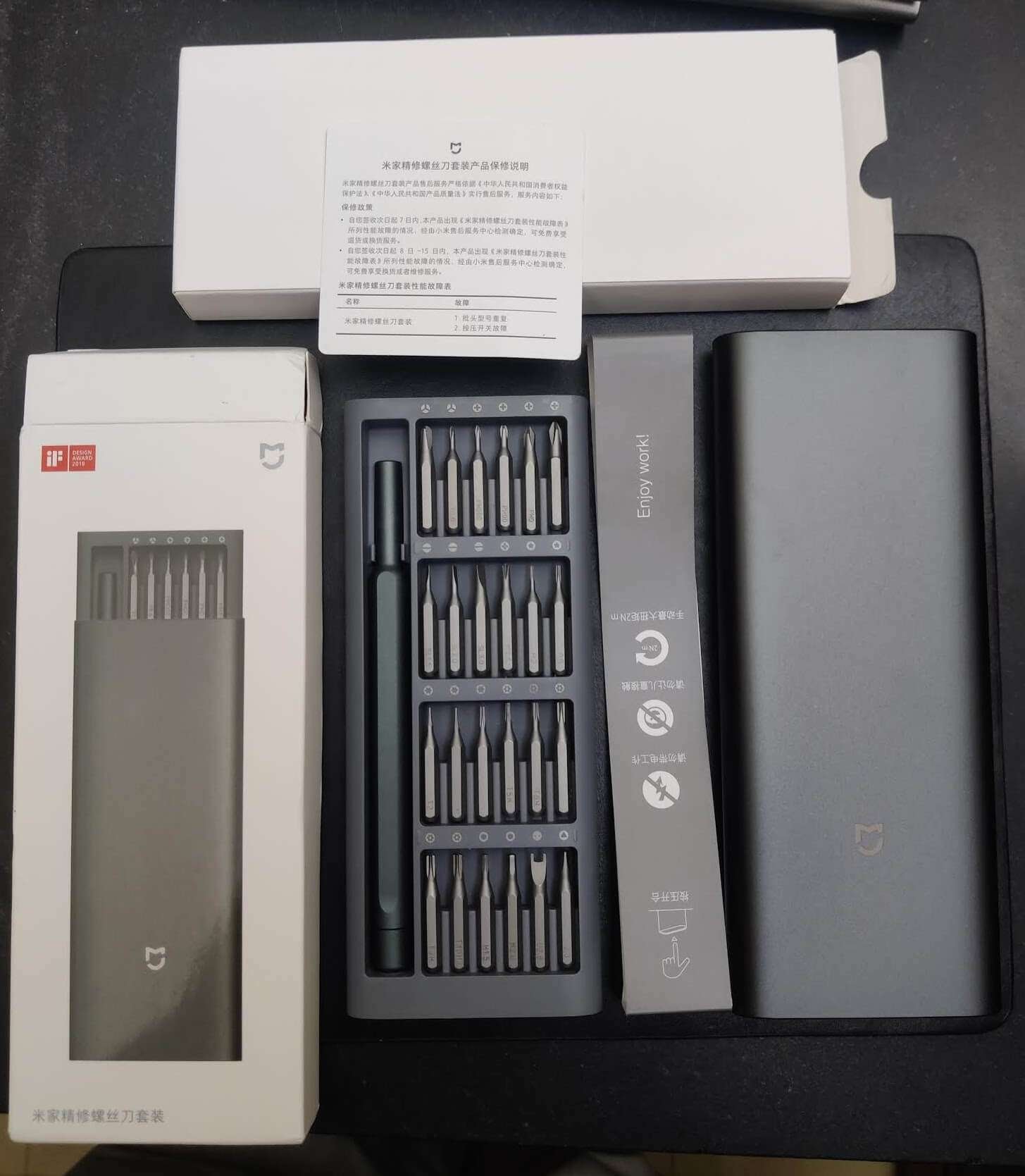 Original Xiaomi Mijia Screwdriver Set MJJXLSD002QW Original Xiaomi Mijia Screwdriver Set MJJXLSD002QW