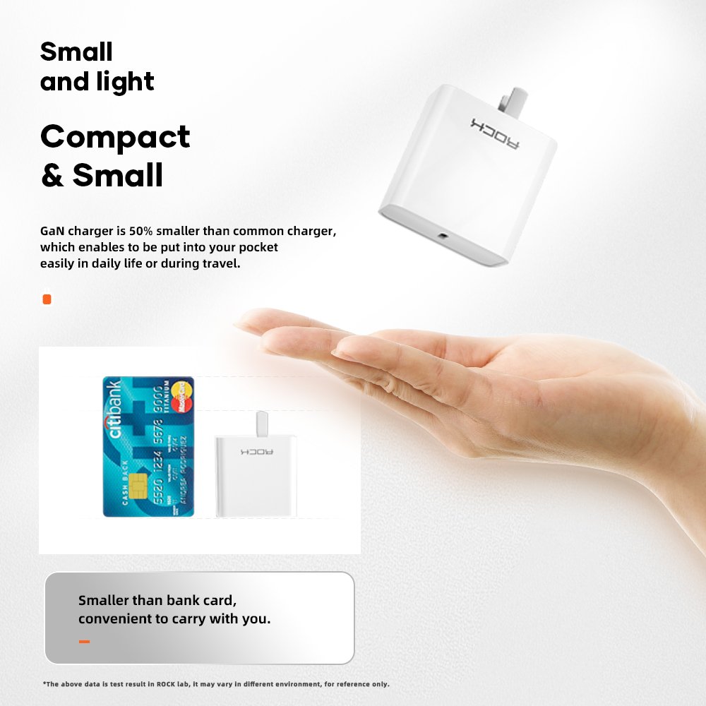 ROCK 65W GaN Charger T36 9 ROCK 65W GaN Charger T36 9