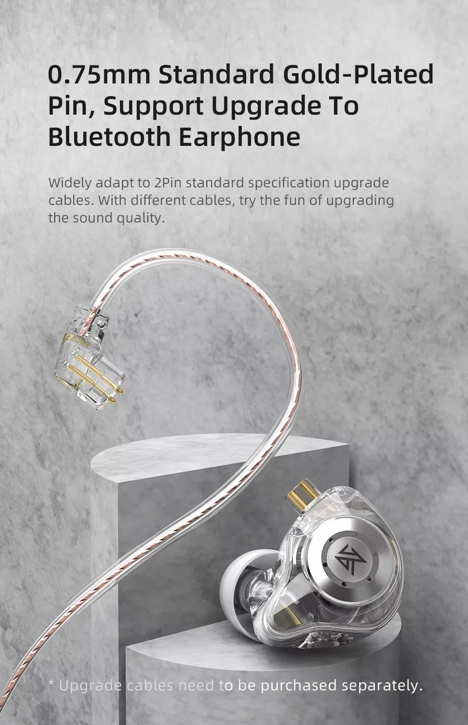 Original KZ EDX Pro Hi-Fi Bass Dual Magnetic Dynamic Earbuds with Mic Original KZ EDX Pro Hi-Fi Bass Dual Magnetic Dynamic Earbuds with Mic