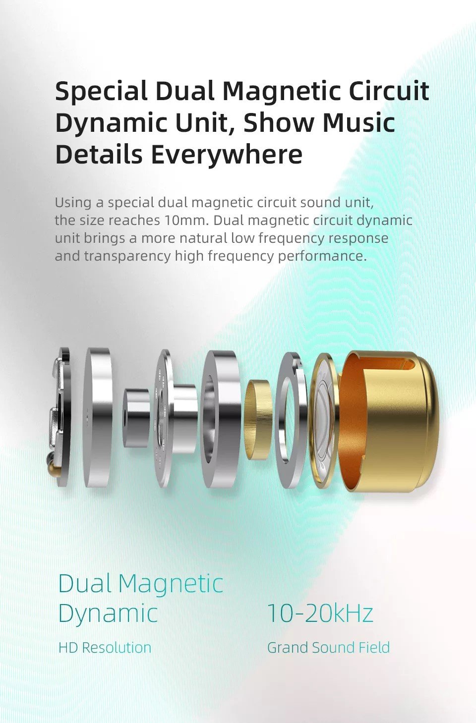 Original KZ EDX Pro Hi-Fi Bass Dual Magnetic Dynamic Earbuds with Mic Original KZ EDX Pro Hi-Fi Bass Dual Magnetic Dynamic Earbuds with Mic