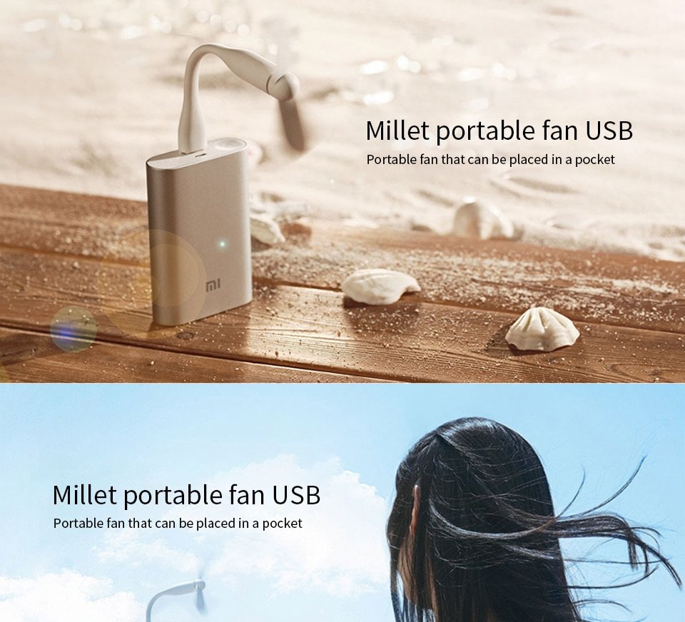Original Xiaomi Mijia Mini USB Fan For Laptop Power Bank USB Device Notebook USB-tmall_01