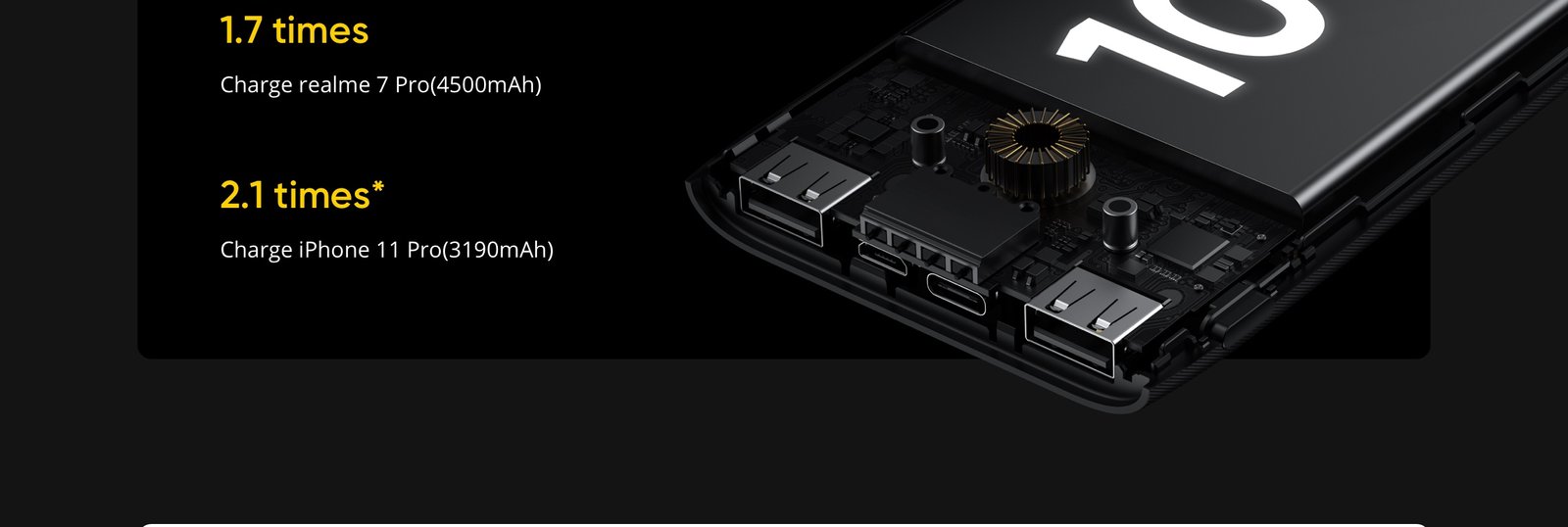 Original Realme 10000mAh Power Bank 2i Original Realme 10000mAh Power Bank 2i